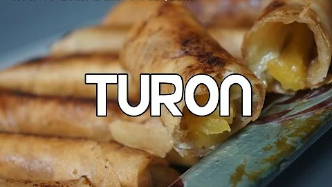 Paano magluto Turon Recipe - Tagalog Pinoy Filipin...