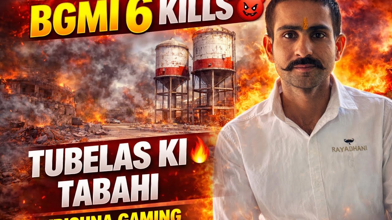 BGMI 6 Kills Gameplay 😱 🔥Last zone me jo hua wo aap miss mat karna 👀Like 👍 | Comment 💬 | Subscribe