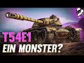 T54E1 - Ein Monster oder Luftpumpe? [World of Tanks - Gameplay - Deutsch]