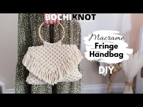 Macrame bag making tutorial | Macrame Shoulder bag | sangitas craft -  YouTube