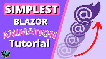 SIMPLEST How To Create Blazor Animations