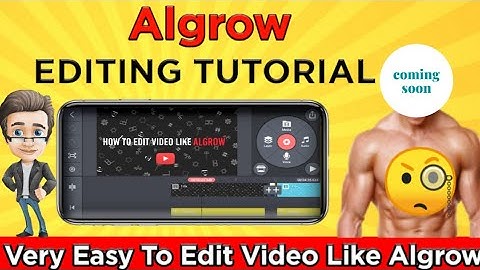 Algrow Video Editing || How To Edit Video Like Algrow||#Mr22yt#algrow