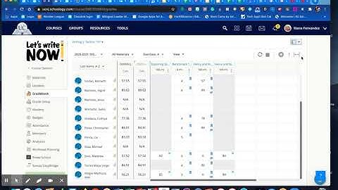 Sync grades to PowerTeacher Pro from Schoology Gradebook