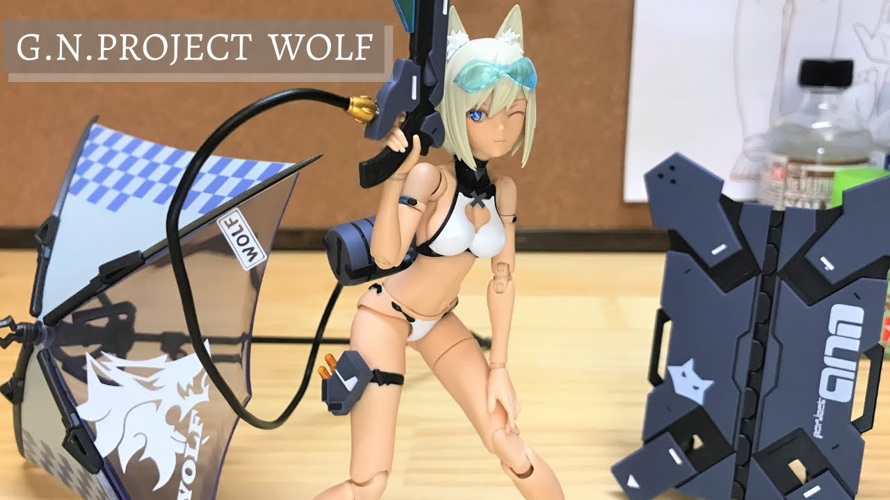 G.N.PROJECT WOLF-001 水着素体・武装セット 蝸之殼スタジオ-