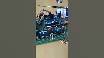 arduino with oled vu meter