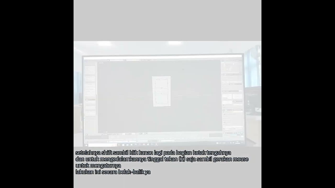 Cara membuat pintu di aplikasi blender versi 2 66a youtube