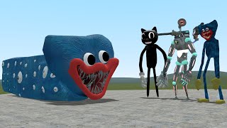 HOW STRONG IS THE NEW HUGGY WUGGY TRAIN EATER?! Garry's Mod [Poppy Playtime]