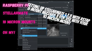 Installing #stellarmate onto a #raspberrypi along with ASTAP & Mountwizzard  Part 1 of  ongoing