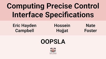 [OOPSLA24] Computing Precise Control Interface Specifications