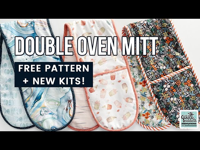 Easy Double Oven Mitt! FREE Pattern & Tutorial 