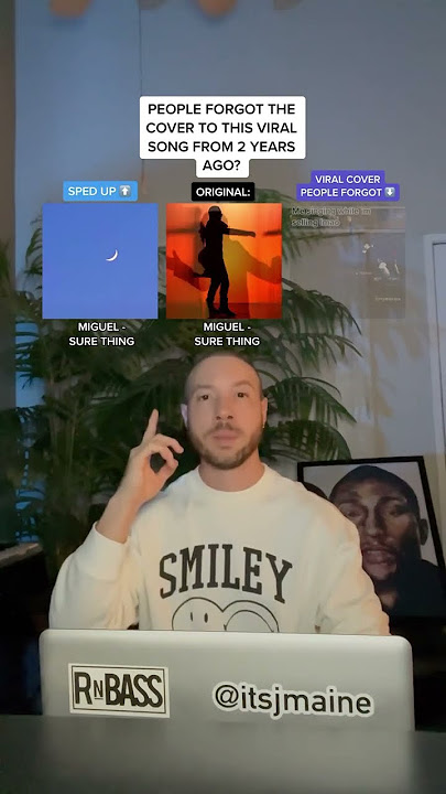 People Forgot About The Viral Cover To Miguel “Sure Thing” From A Couple Years Ago? #shorts #miguel