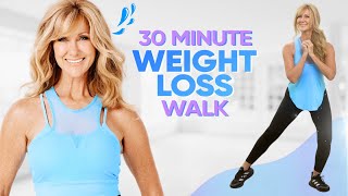 30 Minute Fat Loss Walking Workout For Women Over 50!