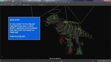 Maya Playblast Setting