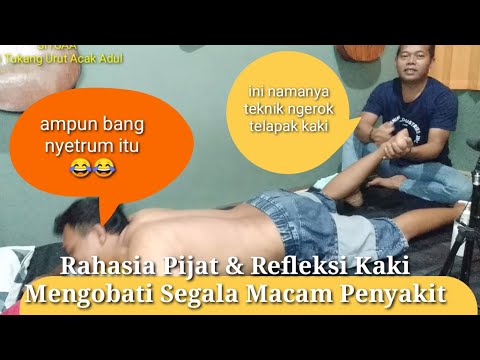 PIJAT TRADISIONAL!! PIJAT KAKI ALA SI TUKANG URUT ACAK ADUL