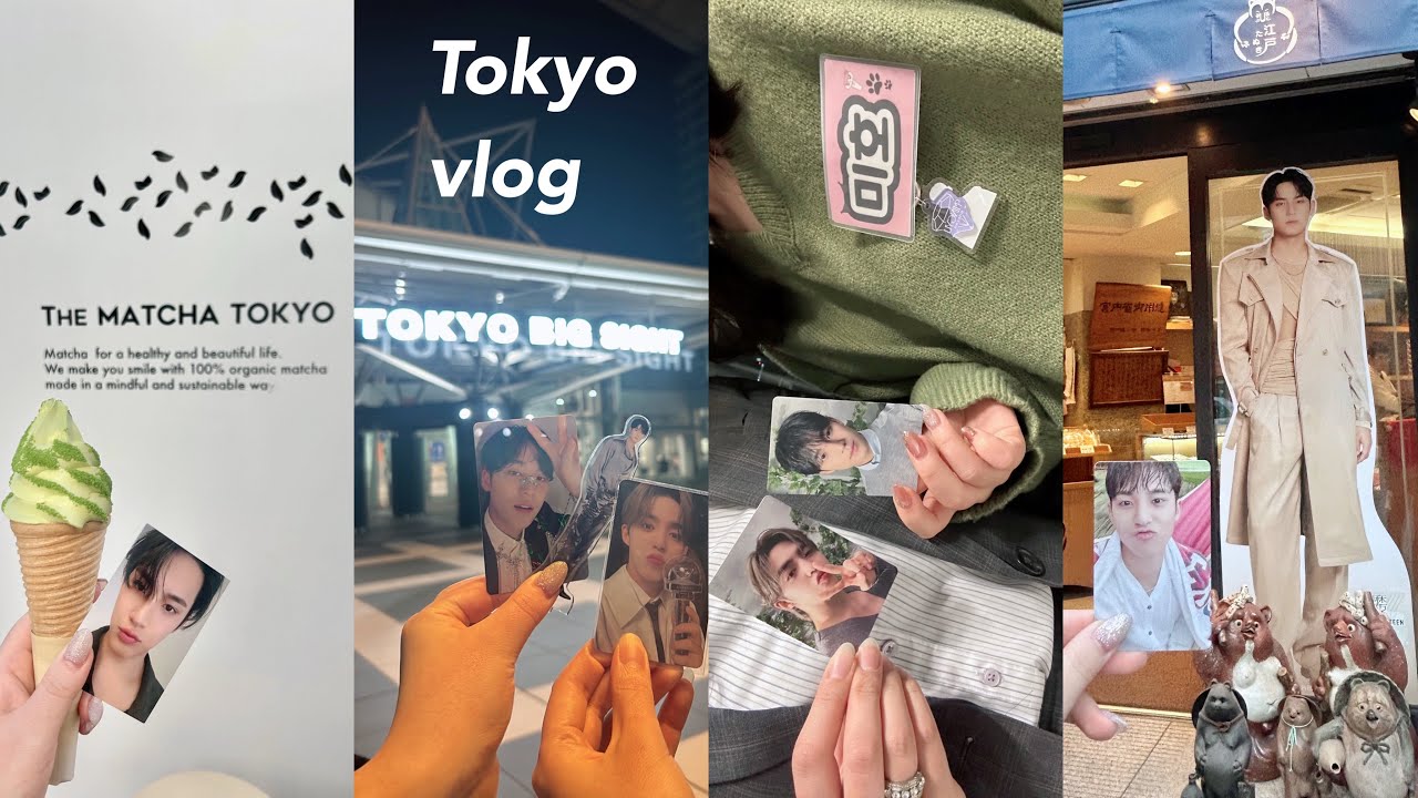 【 carat vlog 】SEVENTEEN お見送り会 / 飛行機を取り間違えてもめげずに生きる/ 体力ないアラサーオタクの1人遠征記録/ スタンプラリーとセブチカフェ