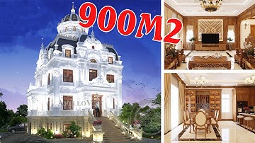 Bên Trong Biệt Thự Lâu Đài Tân Cổ Điển 900m2 Ở Hải Phòng Có Gì Đặc Biệt?