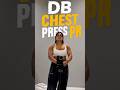 Comment your db pr 🫵🏻 #youtubeshorts #challenge #liftingzone #explorepage #shortsfeed #subscribe