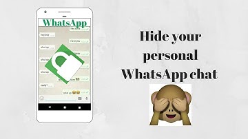 LOCK Only Personal WhatsApp Chat ! WhatsApp NEW TRICK 2017 ! techievar