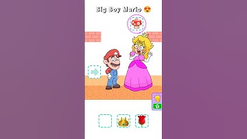 Mario proposal: Impossible date 😍 Android X iOS #shorts