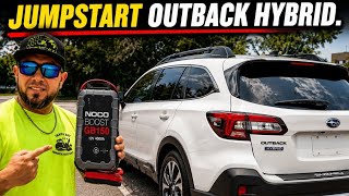 How to Properly Jump Start a Subaru Hybrid SAFELY 