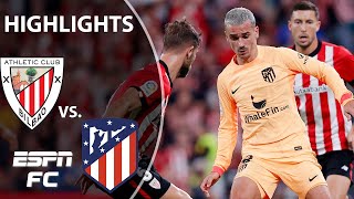 Atletico Madrid hold onto their win vs. Athletic Club | LaLiga Highlights | ESPN FC