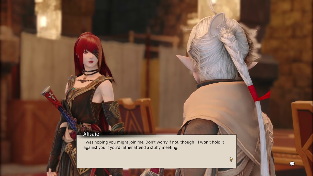 Ffxiv 5 4 Spoilers G Raha Being Flustered Around The Wol Youtube
