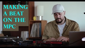Making a beat on the Akai Mpc Touch Live - Boombap Lofi Beat
