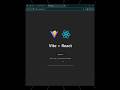 How to Create a React Project Folder Step-by-Step (Using Vite)