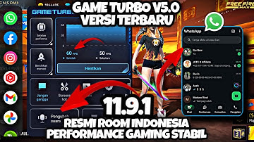 GAME TURBO V5.0 POP UP WA TERBARU RESMI INDONESIA‼️UPDATE SECURITY V11.9.1 STABIL UNTUK GAMING