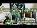 SPRING DECORATE WITH ME - In the Living Room - Decorating with Vintage and thrift finds.