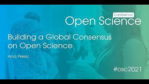 Ana Persic: Building a Global Consensus on Open Science