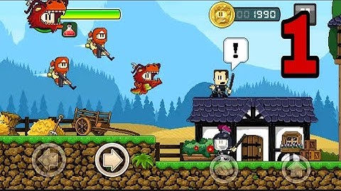 Dan The Man: Action Platformer Gameplay | Part - #1 | Skeleton Play