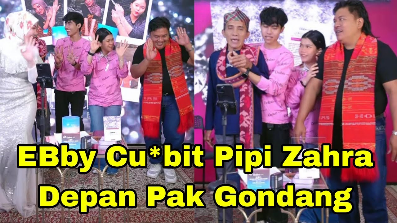 EBBY CU*BIT PIPI ZAHRA JUALAN BARENG PAK GONDANG DAN AYH EBBY