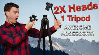 Two Heads & One Tripod – QUICKLY SWAP TRIPOD HEADS with NO TOOLS by Viewfinder Mastery 884 views 1 year ago 2 minutes, 18 seconds
