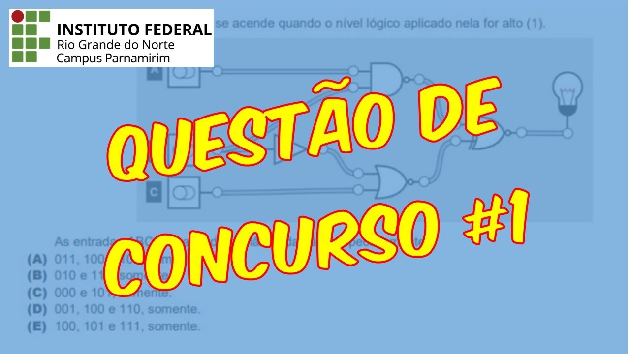 [28/03/25] Sist.Dig - Resolvendo questão de concurso - YouTube