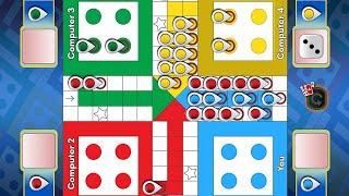 Ludo game in 4 players | Ludo King 4 players | Ludo gameplay #901 screenshot 5
