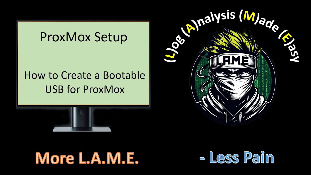 ProxMox How To Install With Bootable USB - YouTube