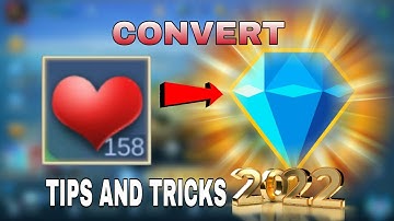CONVERT YOUR HEARTS TO DIAMONDS/SKIN | TIPS AND TRICKS 2022
