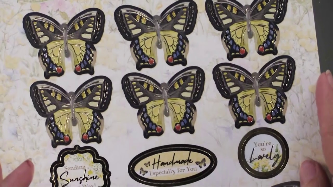 Flutterbye Spinners Concept Card Kit by Hunkydory Crafts instructional coach