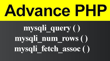 Some Important function for Database MySQLi Procedural in PHP (Hindi)