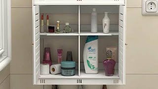 Multipurpose PVC Wall Mounted Bathroom Storage Cabinet