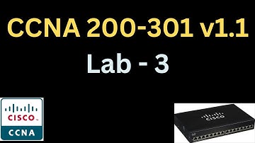 Free CCNA 200-301 v1.1 Lab 3 - CCNA VLAN Configuration