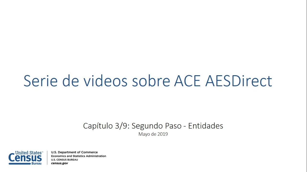 Tutorial de AESDirect Capítulo 3: Segundo Paso – Entidades - YouTube