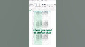 Extract Data in excel Step by Step explain in short videos #excel#datasheets#viral#creator #short