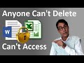 How to protect your File from deletion | Protect file form deletion without any software in hindi