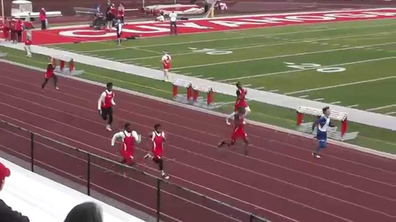 100m - Hearn, Williams, Thuesday, Glover, Hatchett