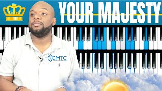 Church Musician Javad Day On Keys Plays Worship Song, 'Your Majesty!' - Passing Chords!