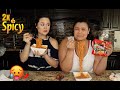 2x SPICY NOODLE CHALLENGE | Get To Know Us | Did We Fail?