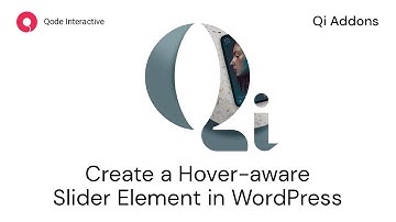 How to Create a Hover aware Slider using Elementor Addons in WordPress