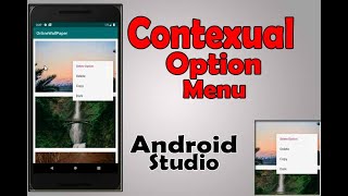 Contextual Option Menu With RecyclerView in Android Studio || Easy Way || *Everything Easy*